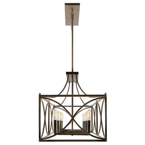 Taylor 8 Light Island Pendant in Nordic Brown-img-3