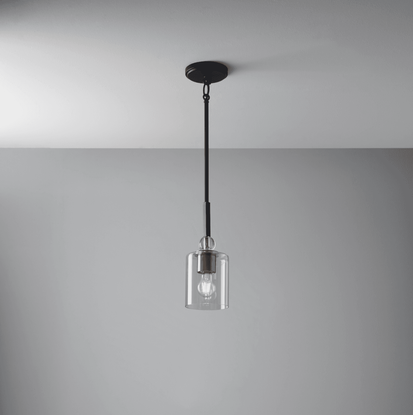 Miller Mini Pendant in Bronze & Brass-img-1