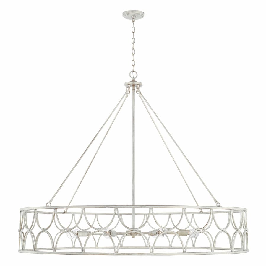 Follie 8 Light Pendant in Winter White-img-3