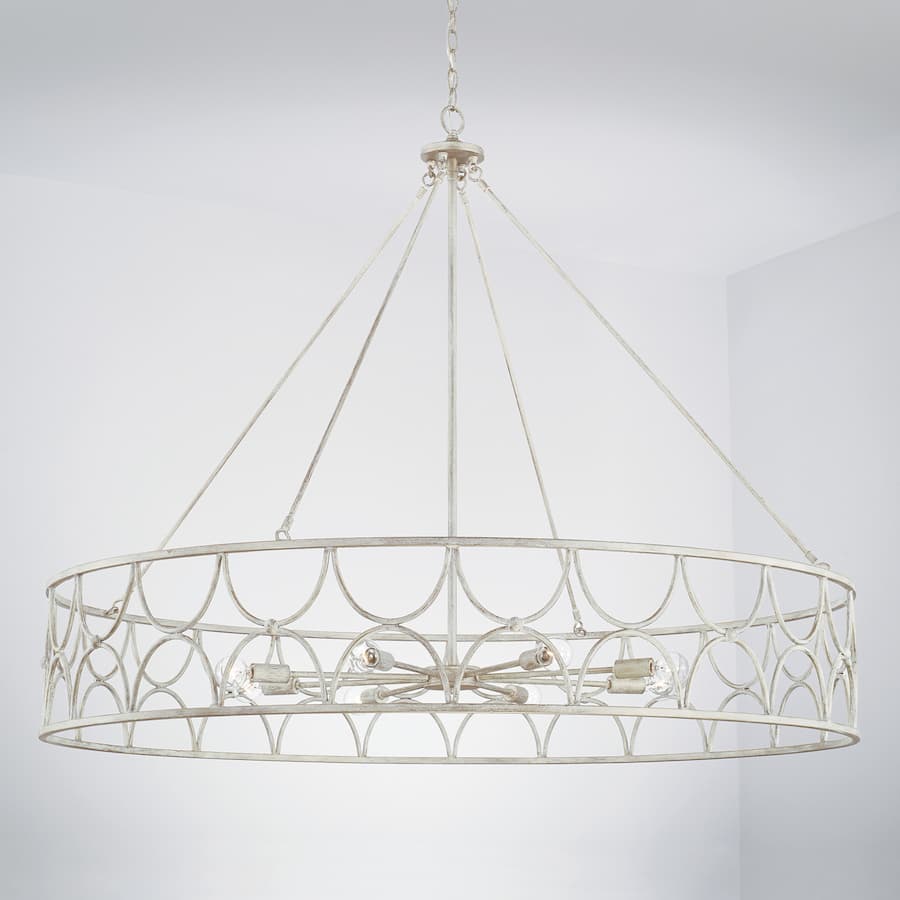 Follie 8 Light Pendant in Winter White-img-5