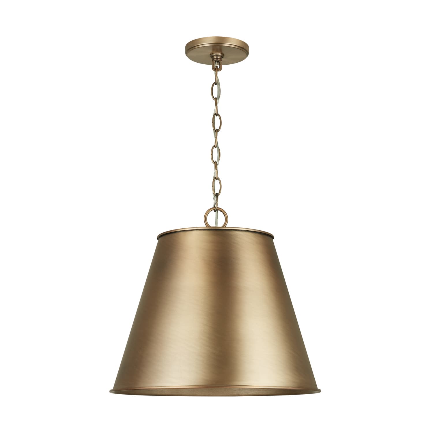 Alex 1 Light Pendant in Aged Brass-img-5