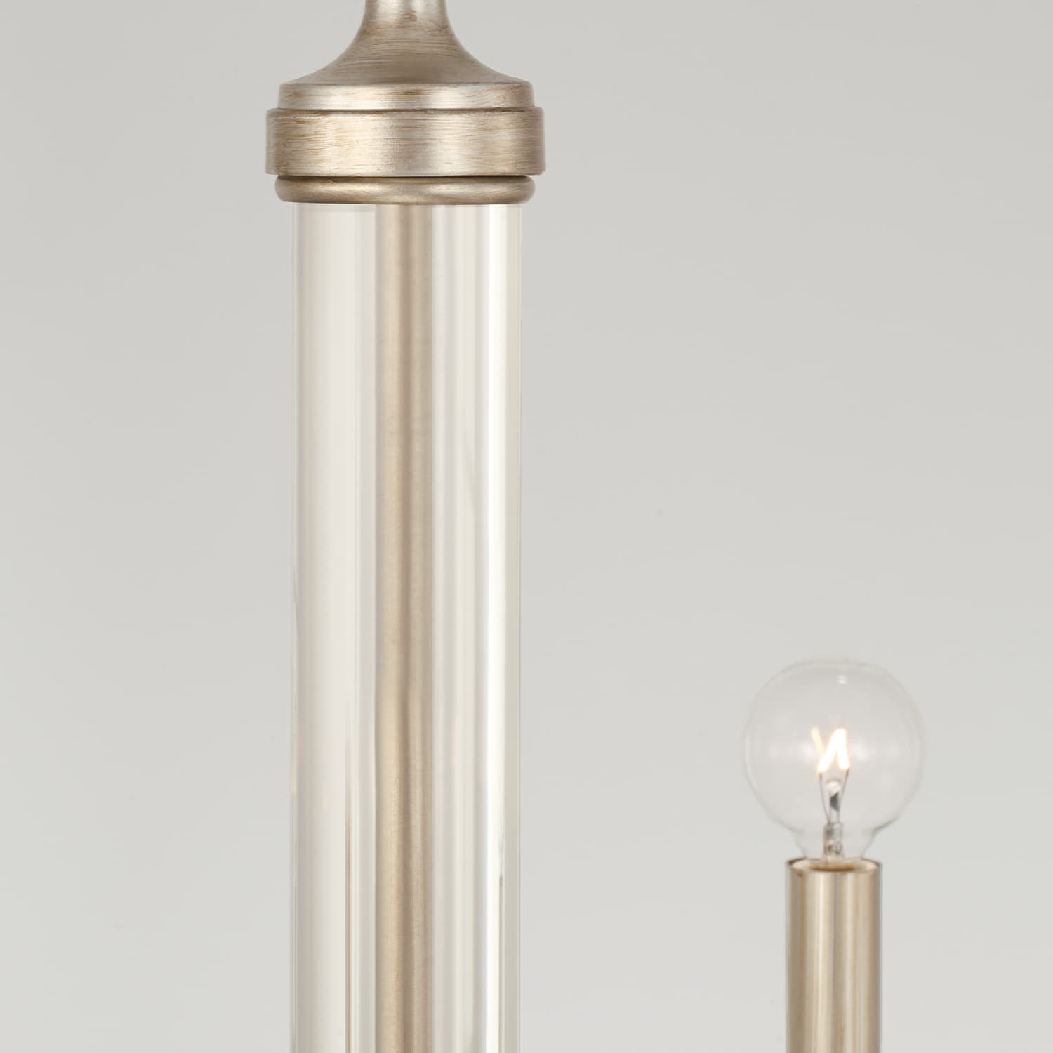 Adele 6 Light Chandelier in Brushed Champagne-img-4