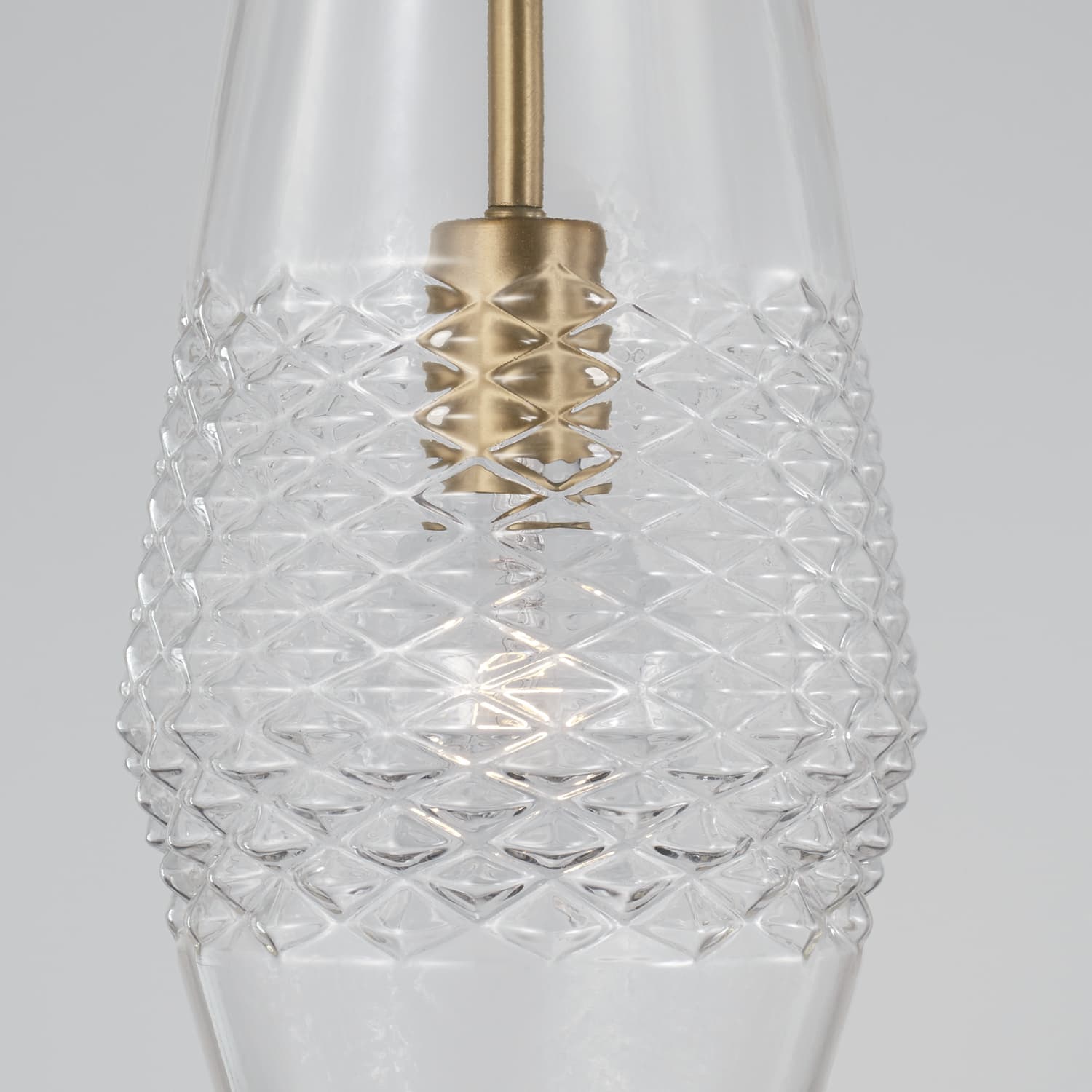 Hattie 1 Light Pendant in Aged Brass-img-2