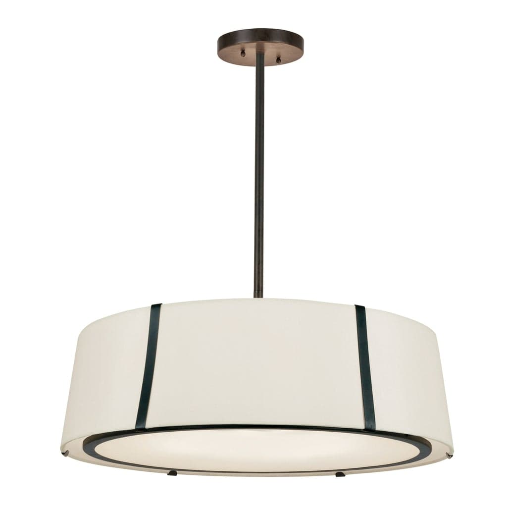 Madison 6 Light Pendant in Black & White-img-3