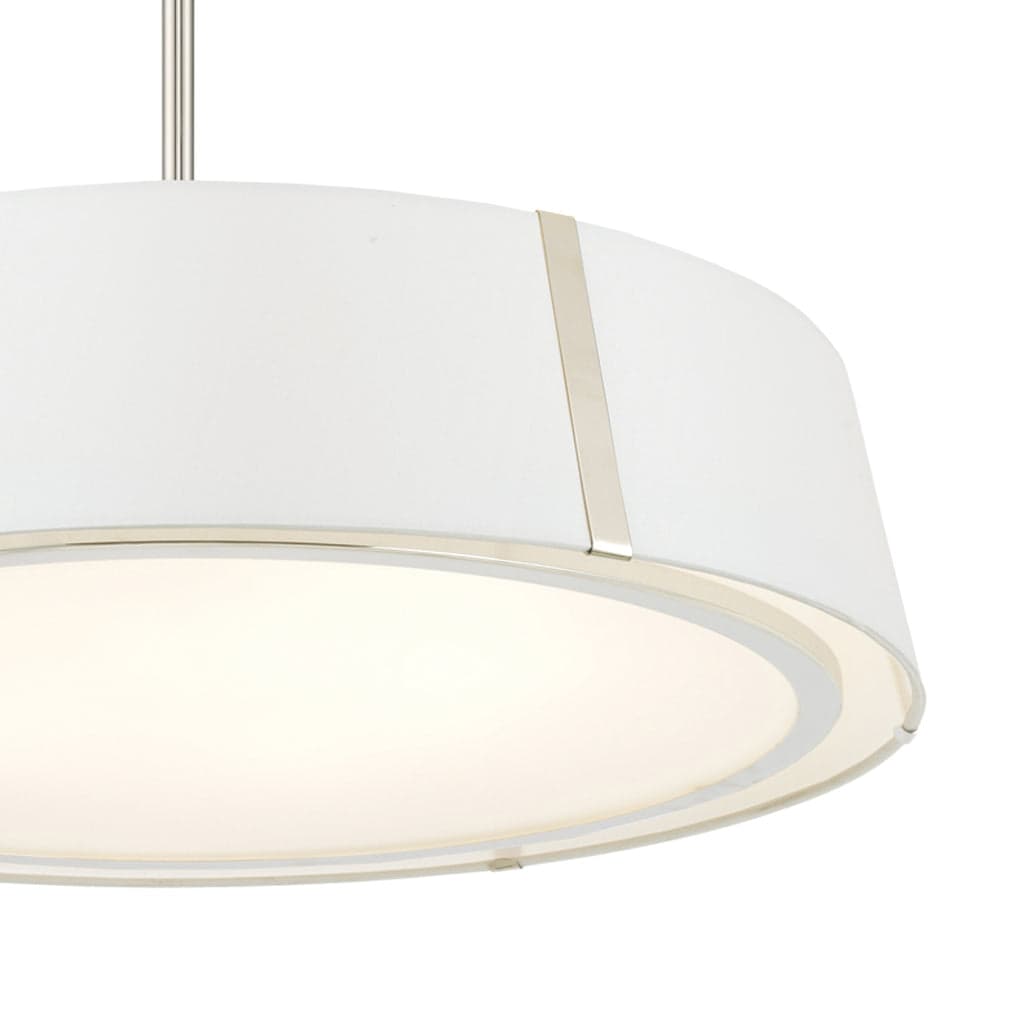 Madison 6 Light Pendant in Polished Nickel-img-2