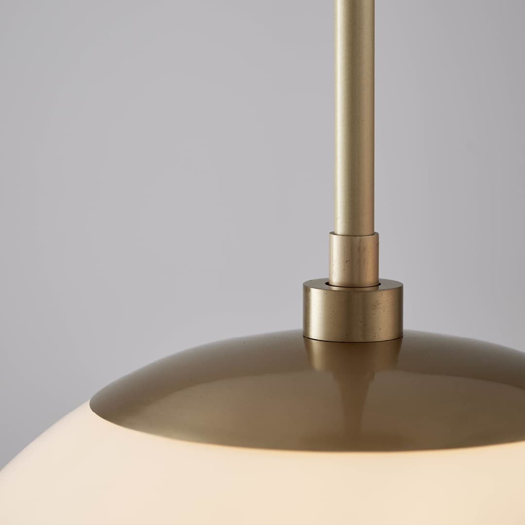 Bonne 3 Light Pendant in Aged Brass-img-5