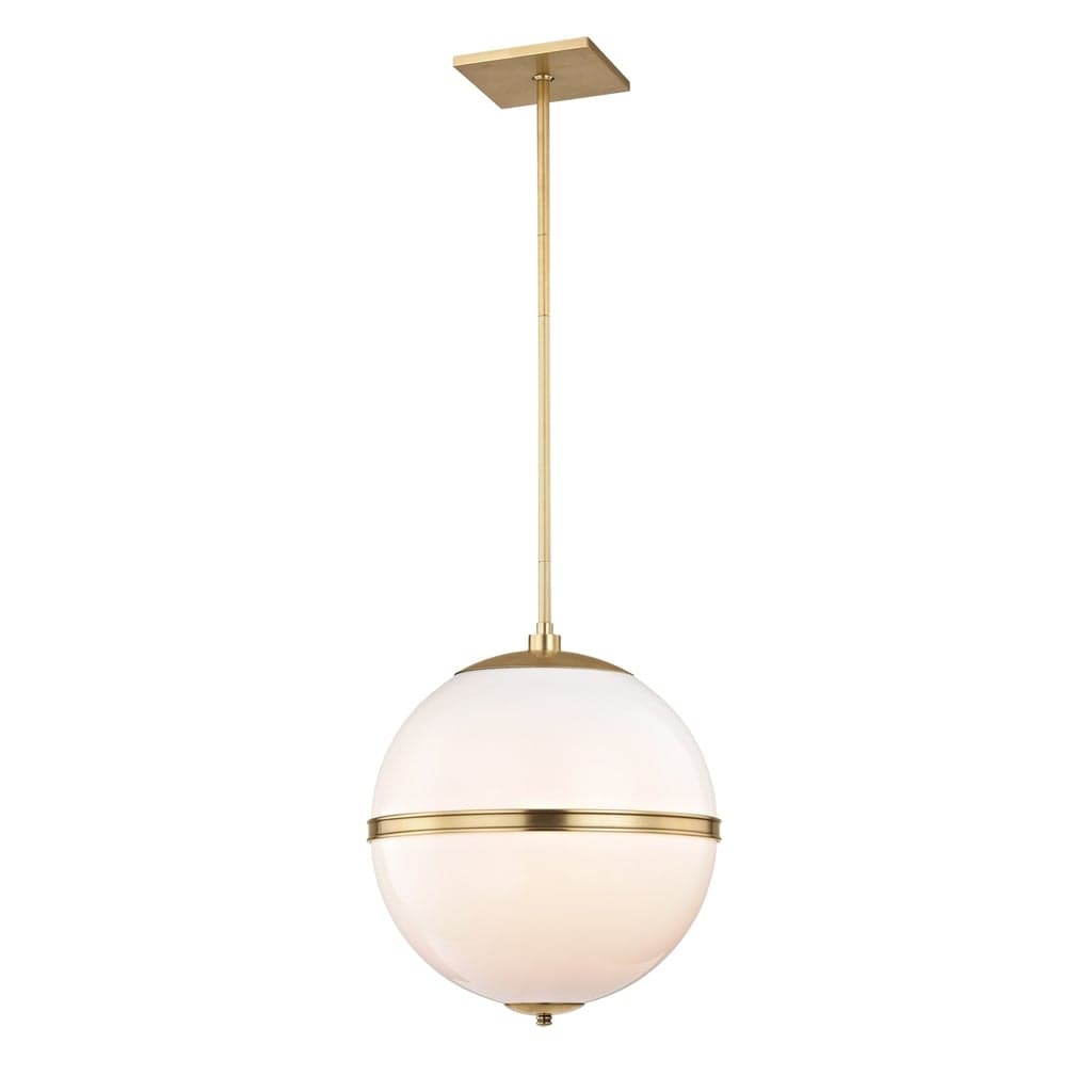 Bonne 3 Light Pendant in Aged Brass-img-7