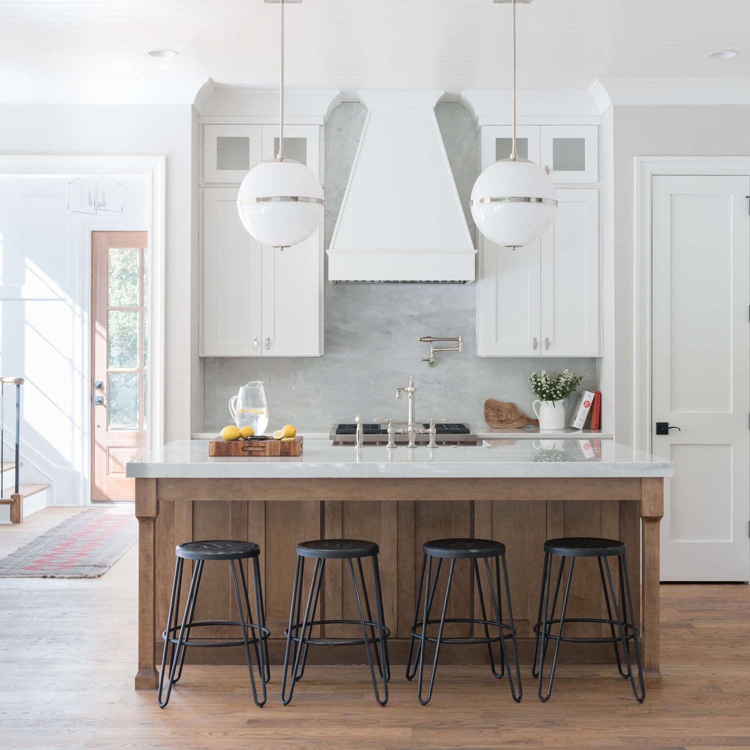 Bonne 3 Light Pendant in Aged Brass