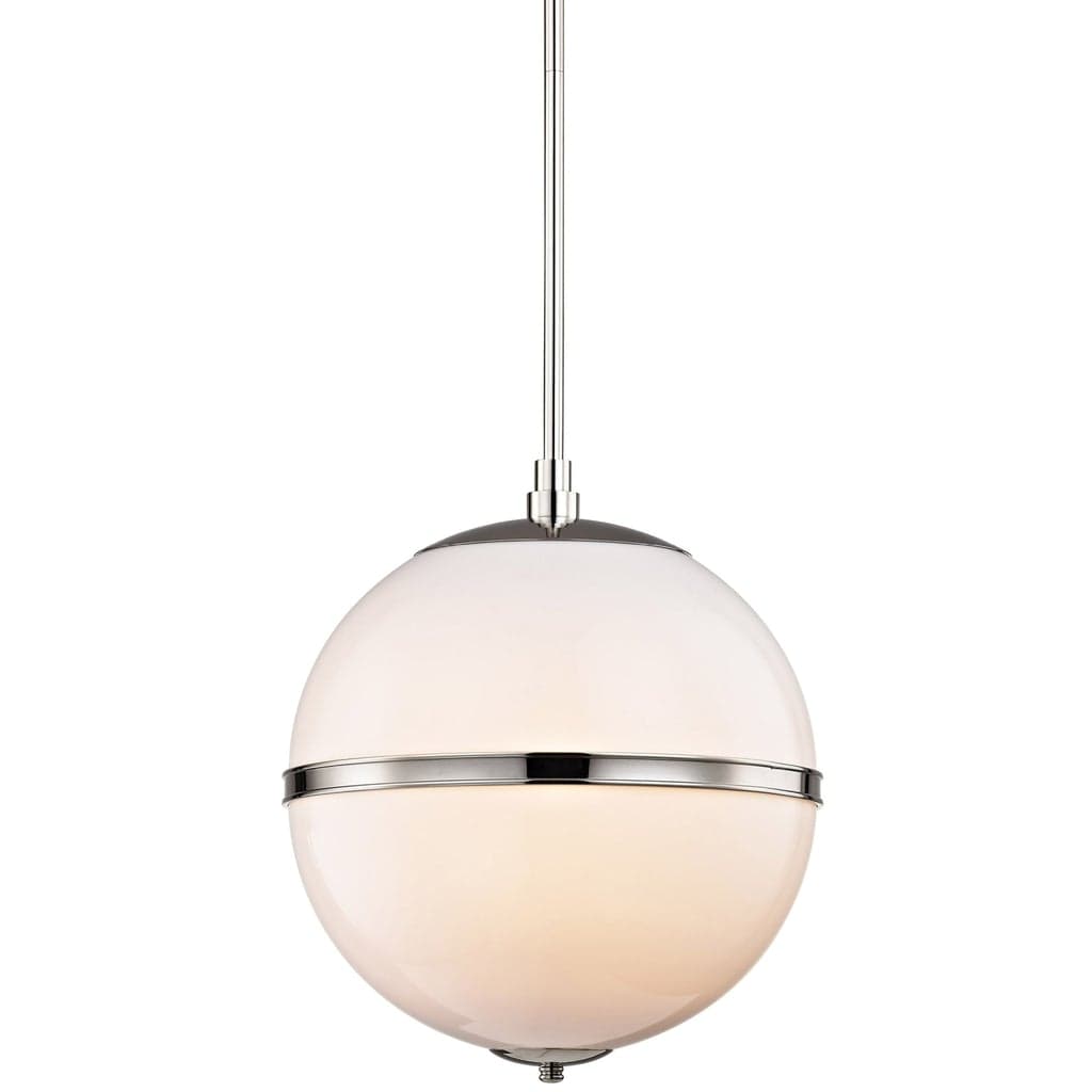 Bonne 3 Light Pendant in Polished Nickel-img-8