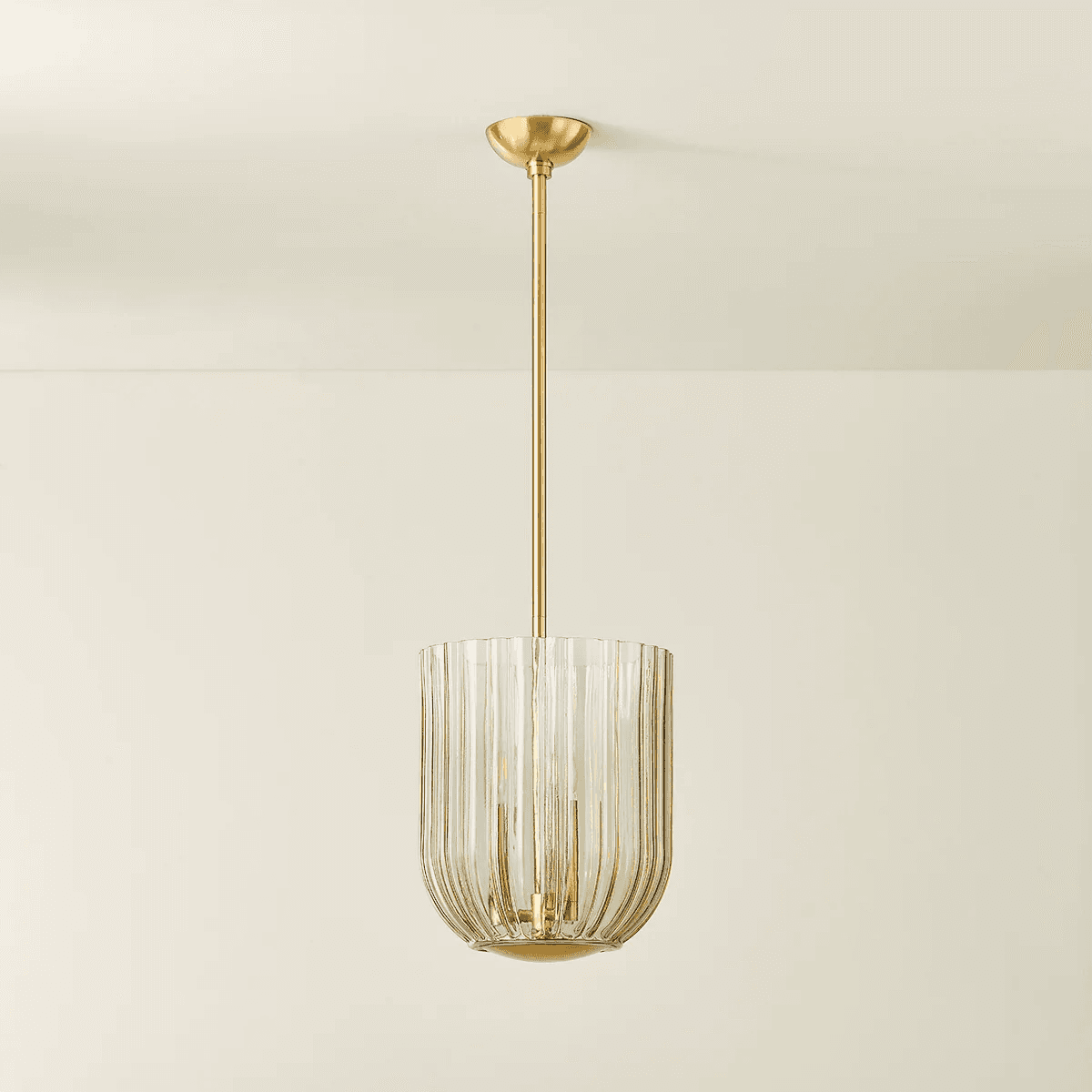 Sisi 3 Light Pendant in Aged Brass-img-2