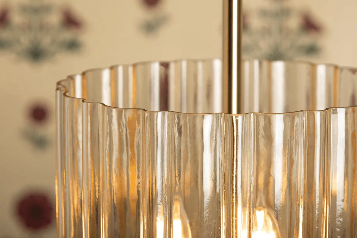 Sisi 3 Light Pendant in Aged Brass-img-3