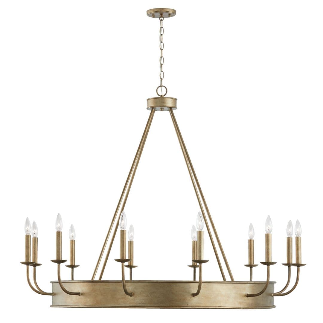 Chapman 12 Light Chandelier in Mystic Luster-img-3