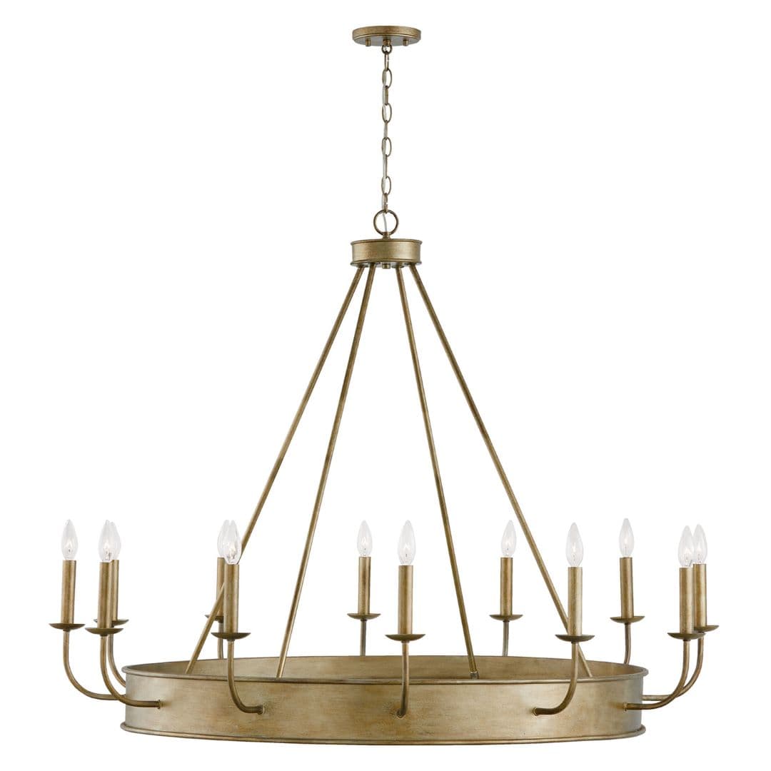Chapman 12 Light Chandelier in Mystic Luster-img-5