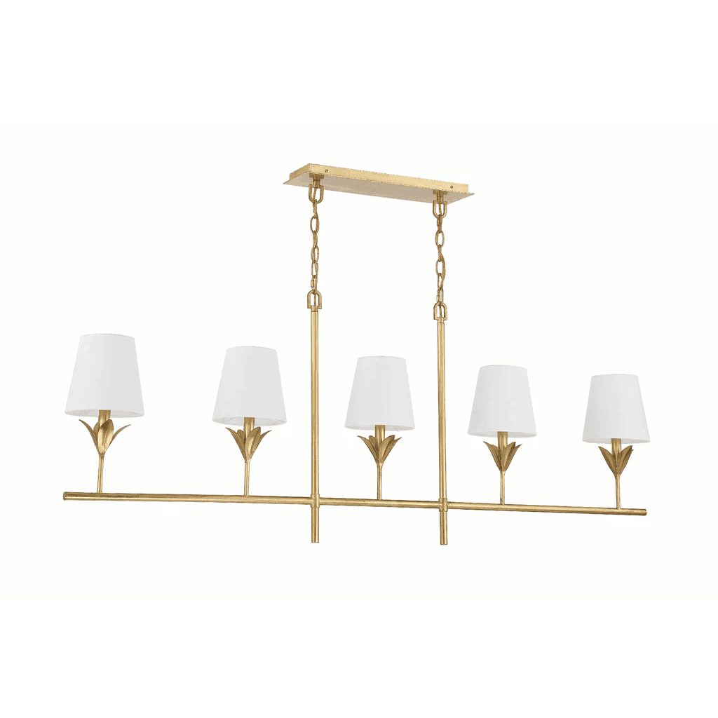 Soanna 5 Light Chandelier in Antique Gold-img-2