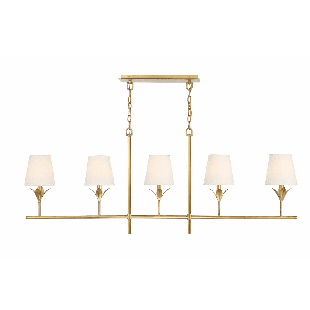 Soanna 5 Light Chandelier in Antique Gold-img-5