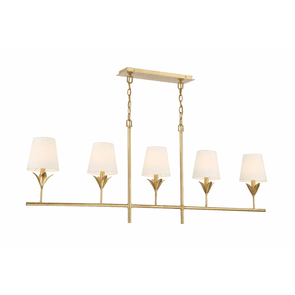 Soanna 5 Light Chandelier in Antique Gold-img-7