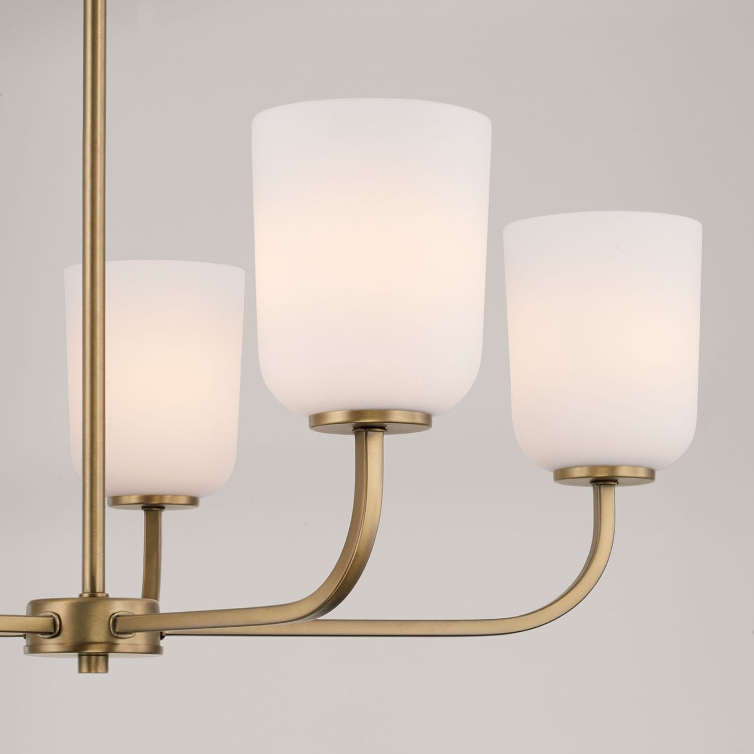 Brianna 5 Light Chandelier in Aged Brass-img-2