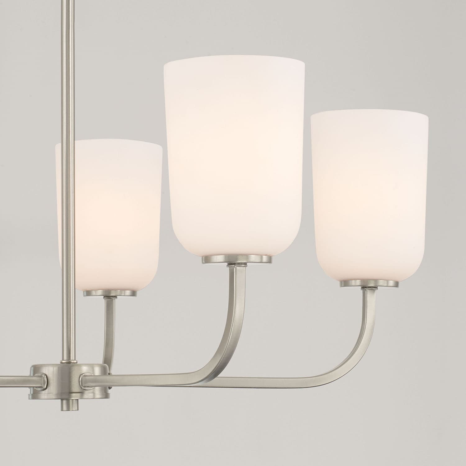 Brianna 5 Light Chandelier in Satin Nickel-img-2