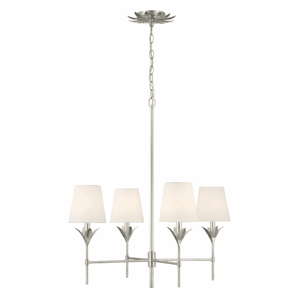 Soanna 4 Light Chandelier in Antique Silver-img-1