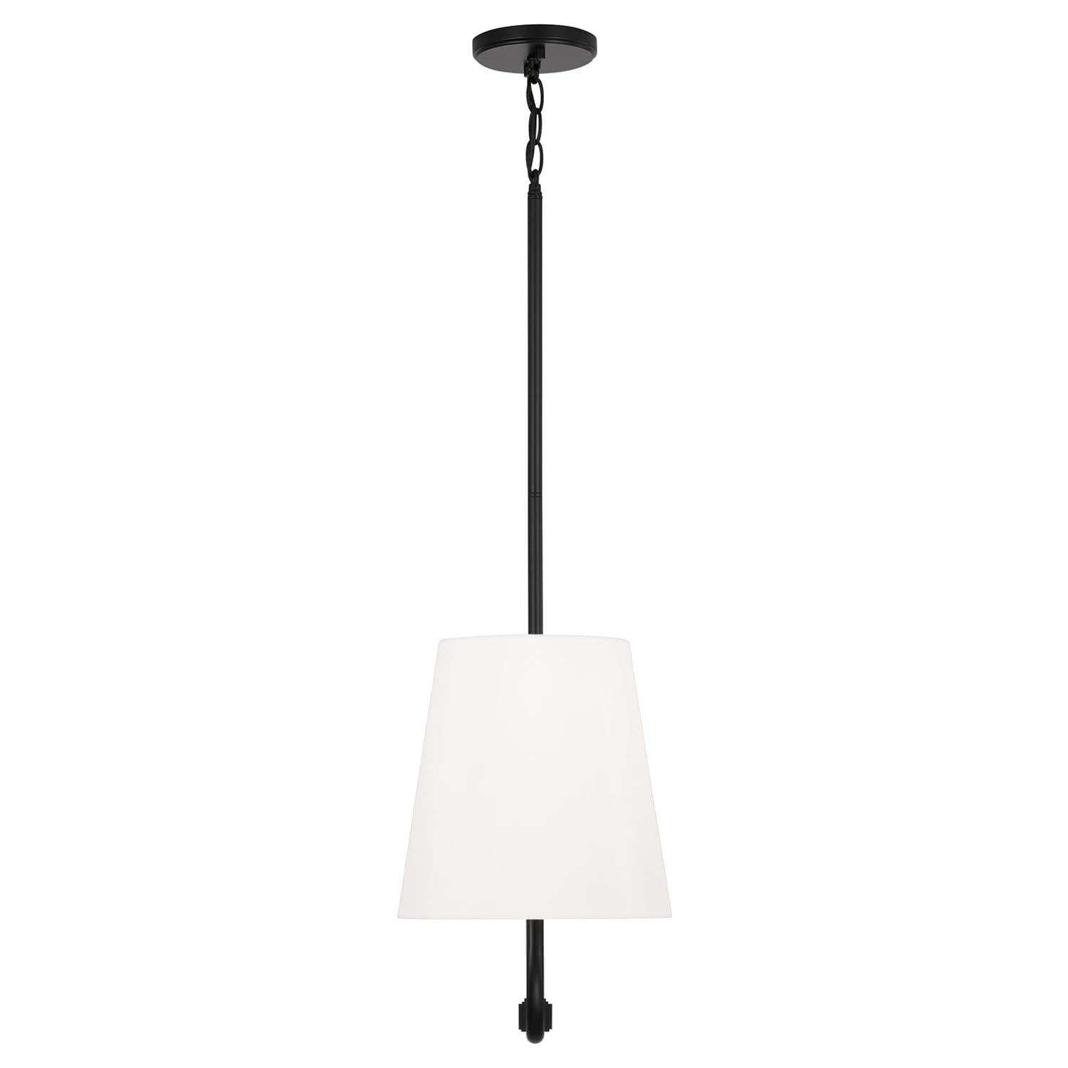 Winnie 2 Light Linear Chandelier in Matte Black-img-4