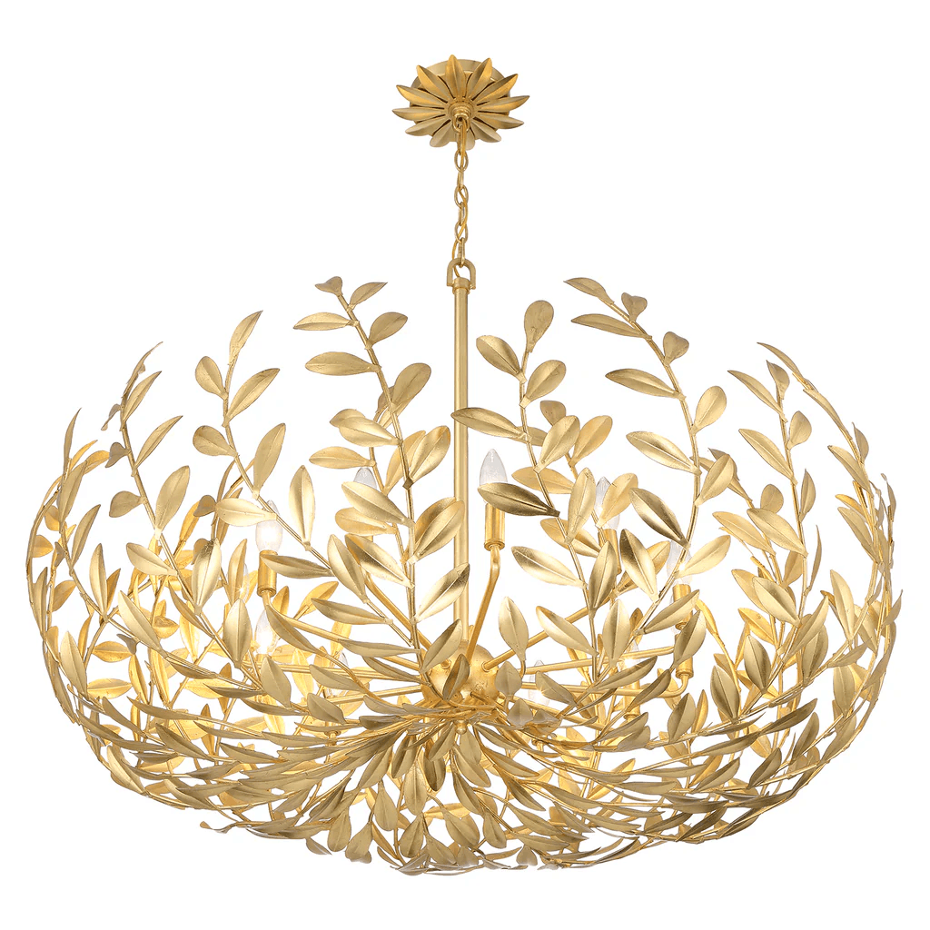 Soanna 12 Light Chandelier In Antique Gold-img-4