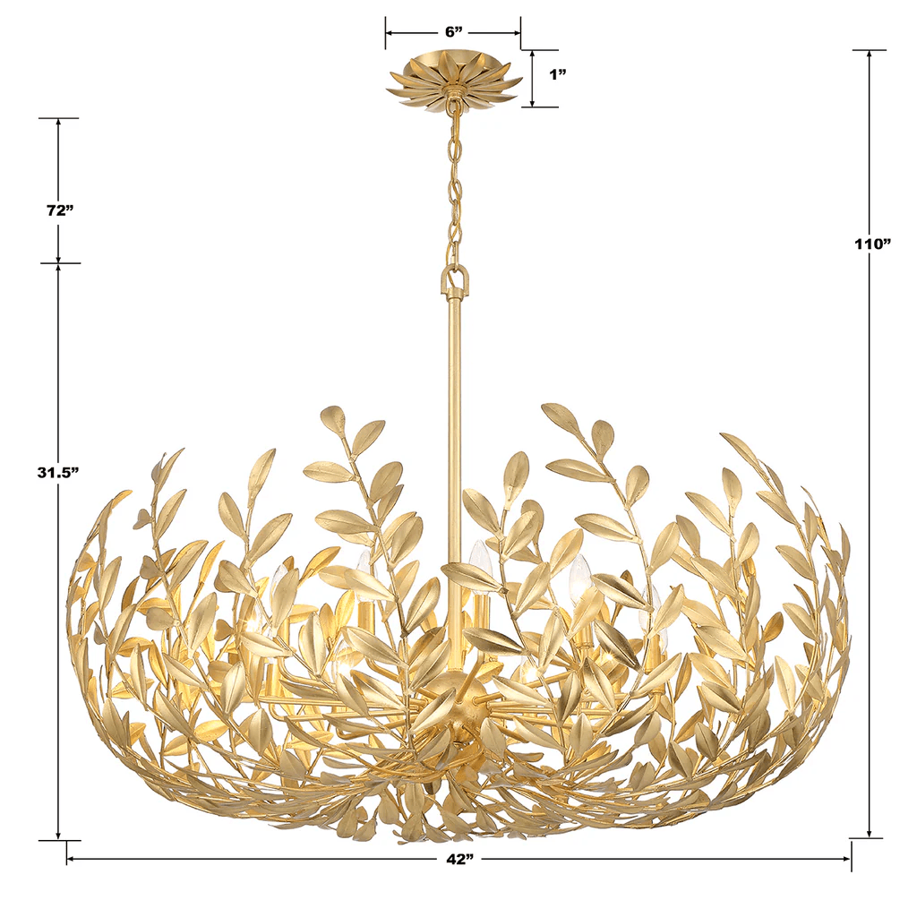 Soanna 12 Light Chandelier In Antique Gold-img-6