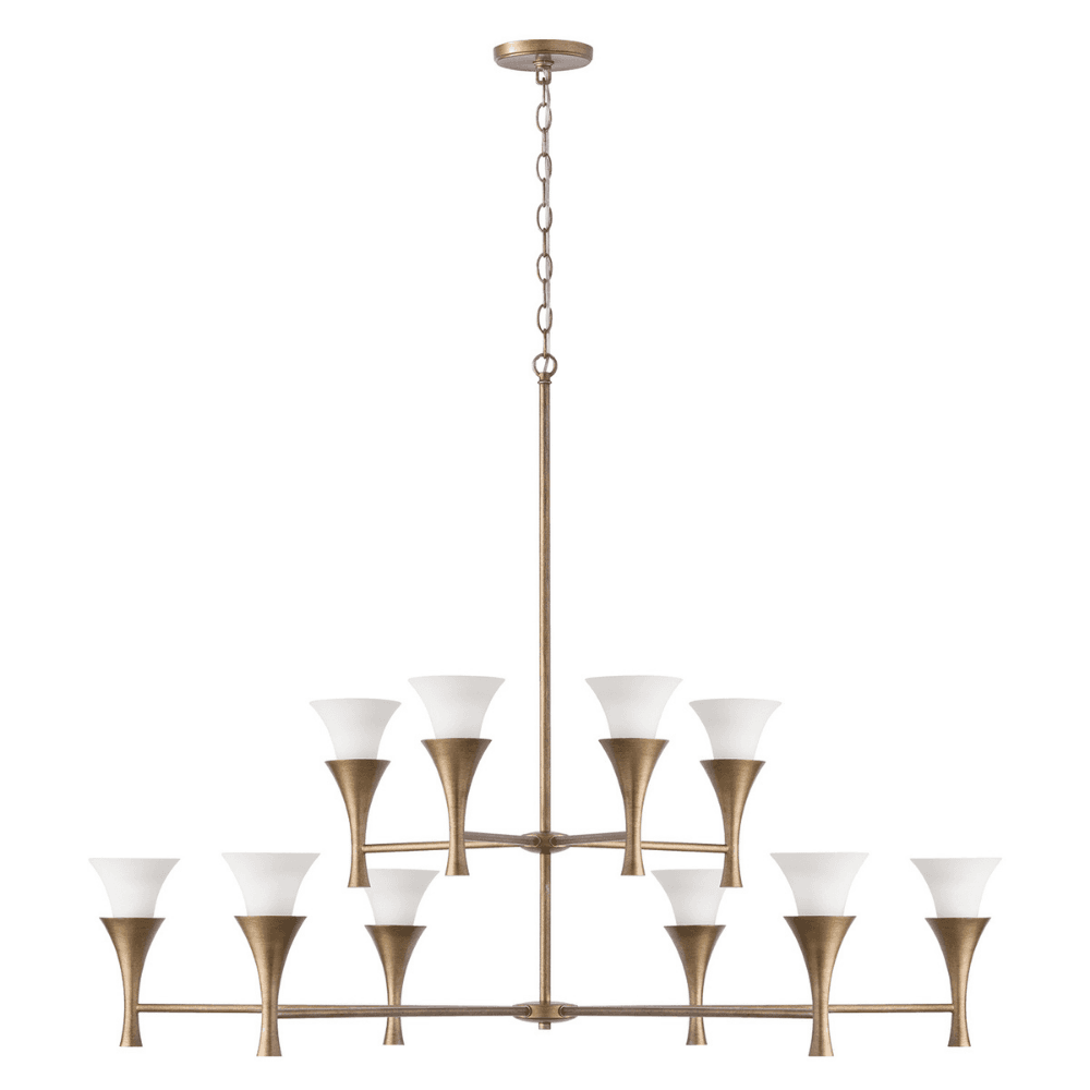 Bolla 10 Light Chandelier in Mystic Luster-img-6