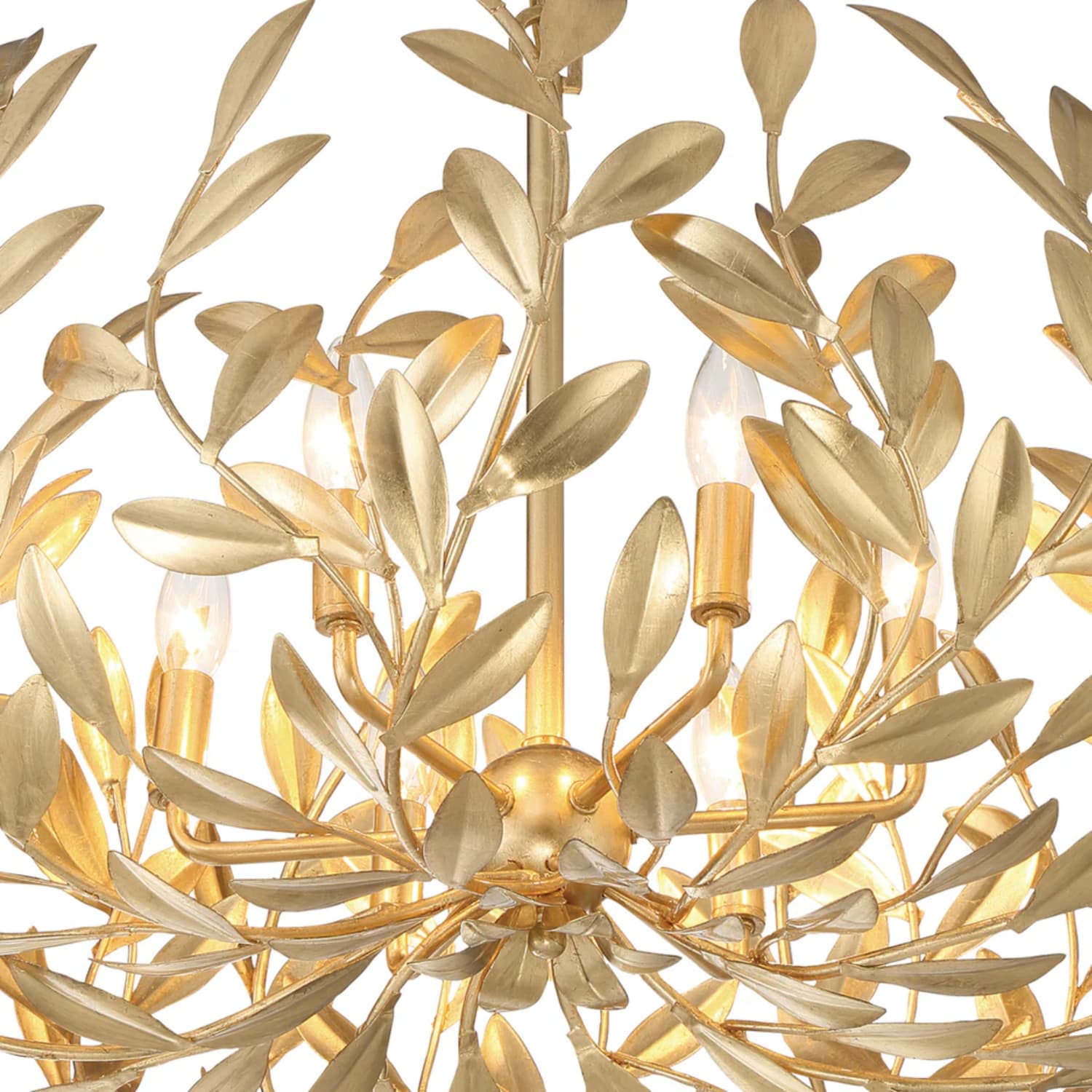 Soanna 6 Light Chandelier in Antique Gold-img-4
