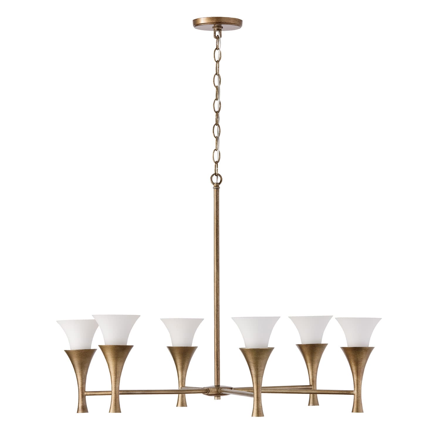 Bolla 6 Light Chandelier in Mystic Luster-img-2