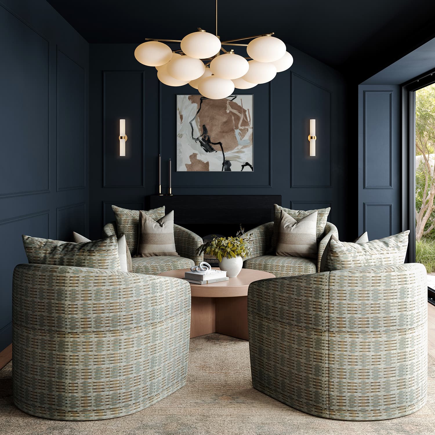 Luca 13 Light Chandelier in Aged Brass-img-1