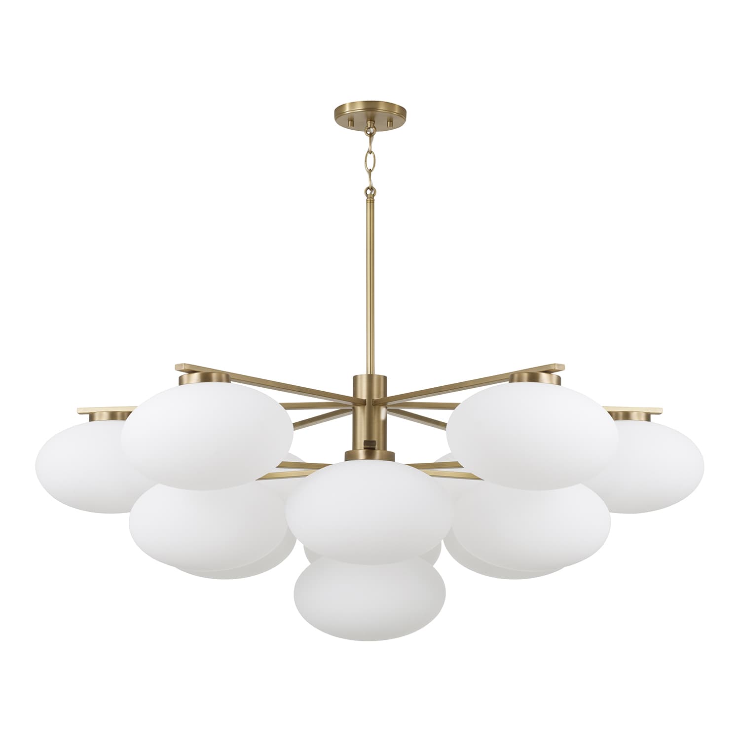 Luca 13 Light Chandelier in Aged Brass-img-3