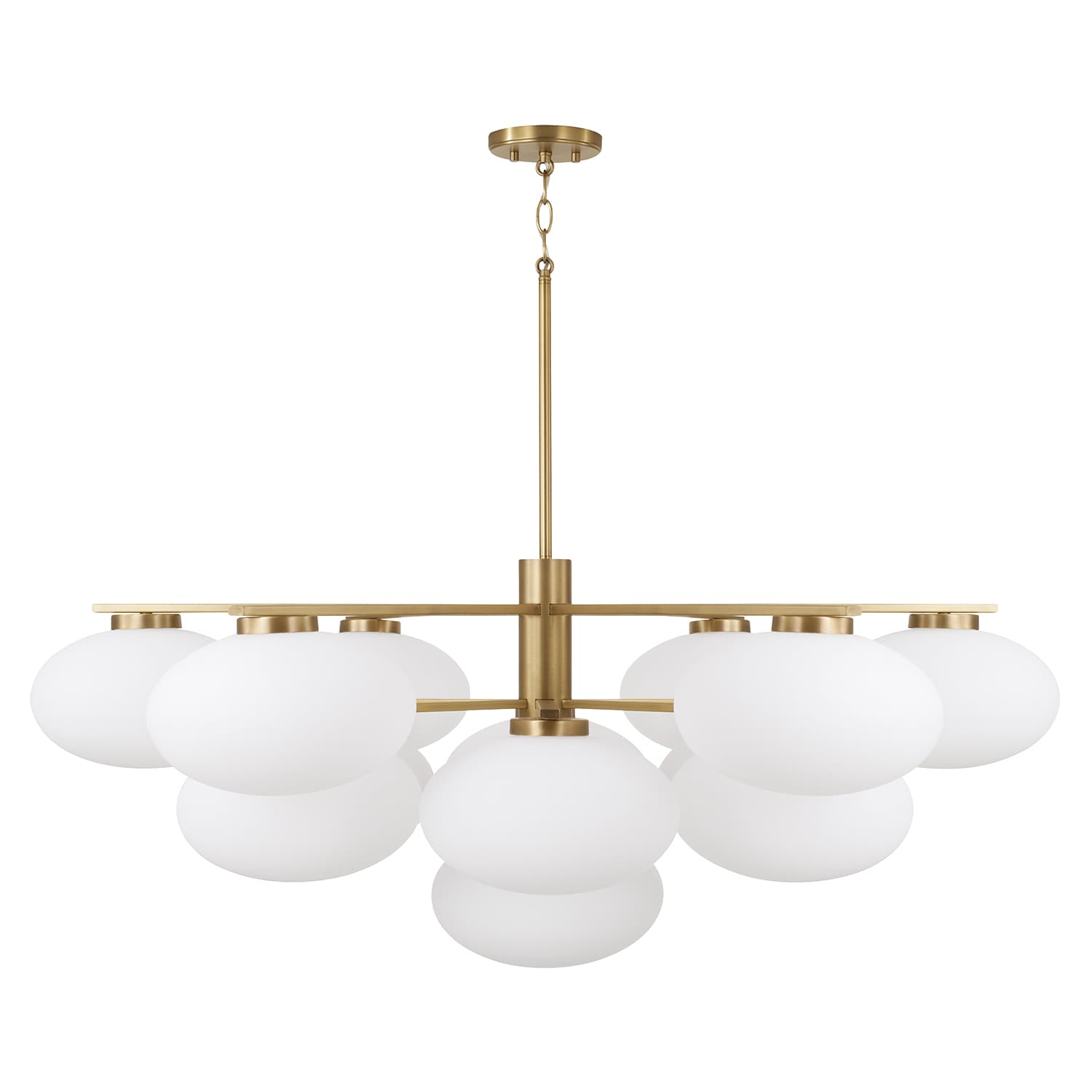 Luca 13 Light Chandelier in Aged Brass-img-4