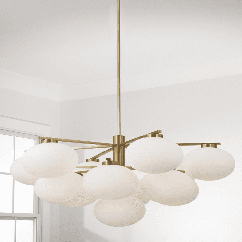 Luca 13 Light Chandelier in Aged Brass-img-5