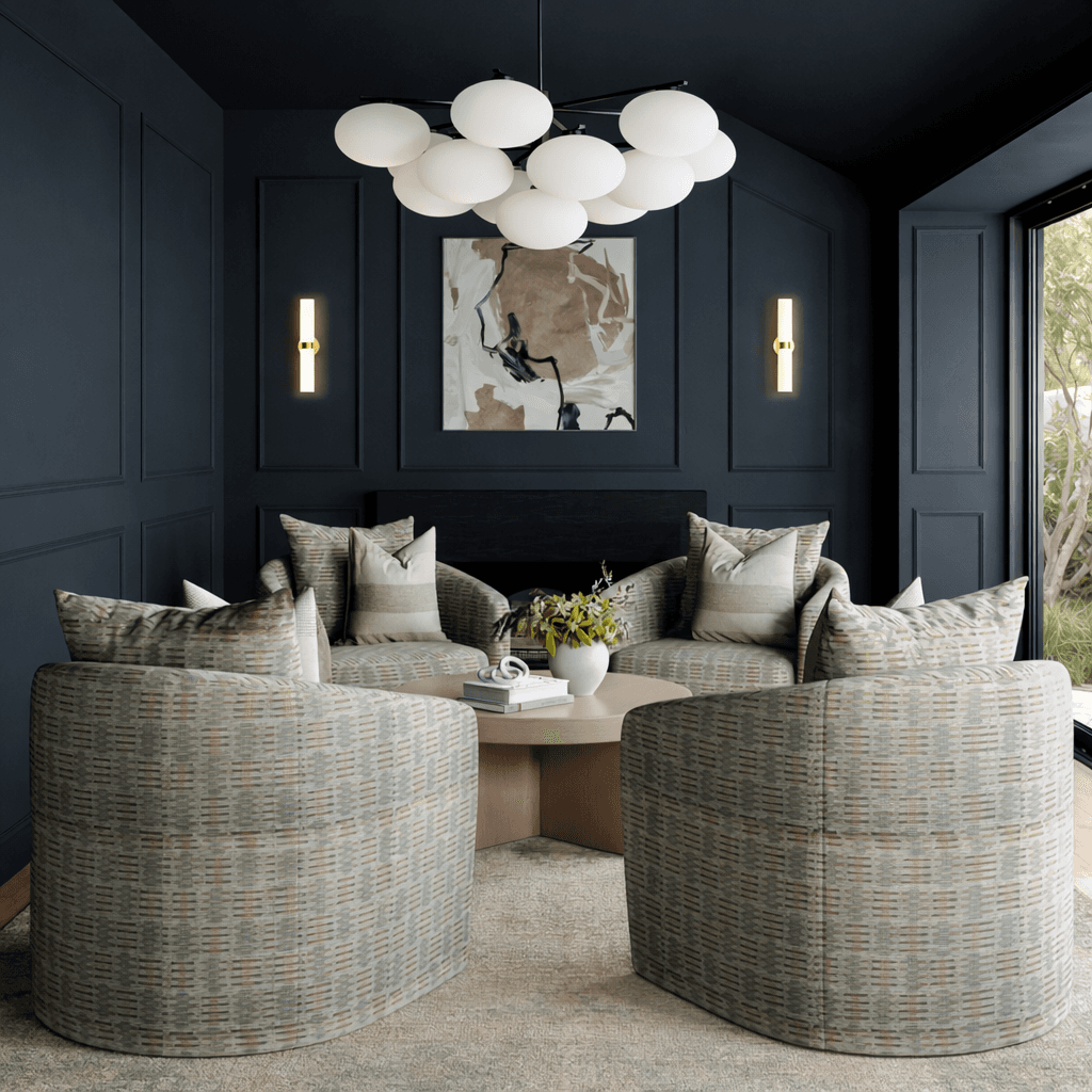 Luca 13 Light Chandelier in Matte Black-img-1