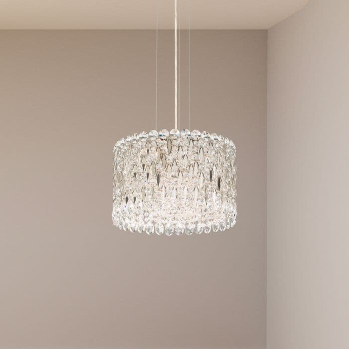Sarella 8 Light Crystal Pendant in Heirloom Gold-img-2