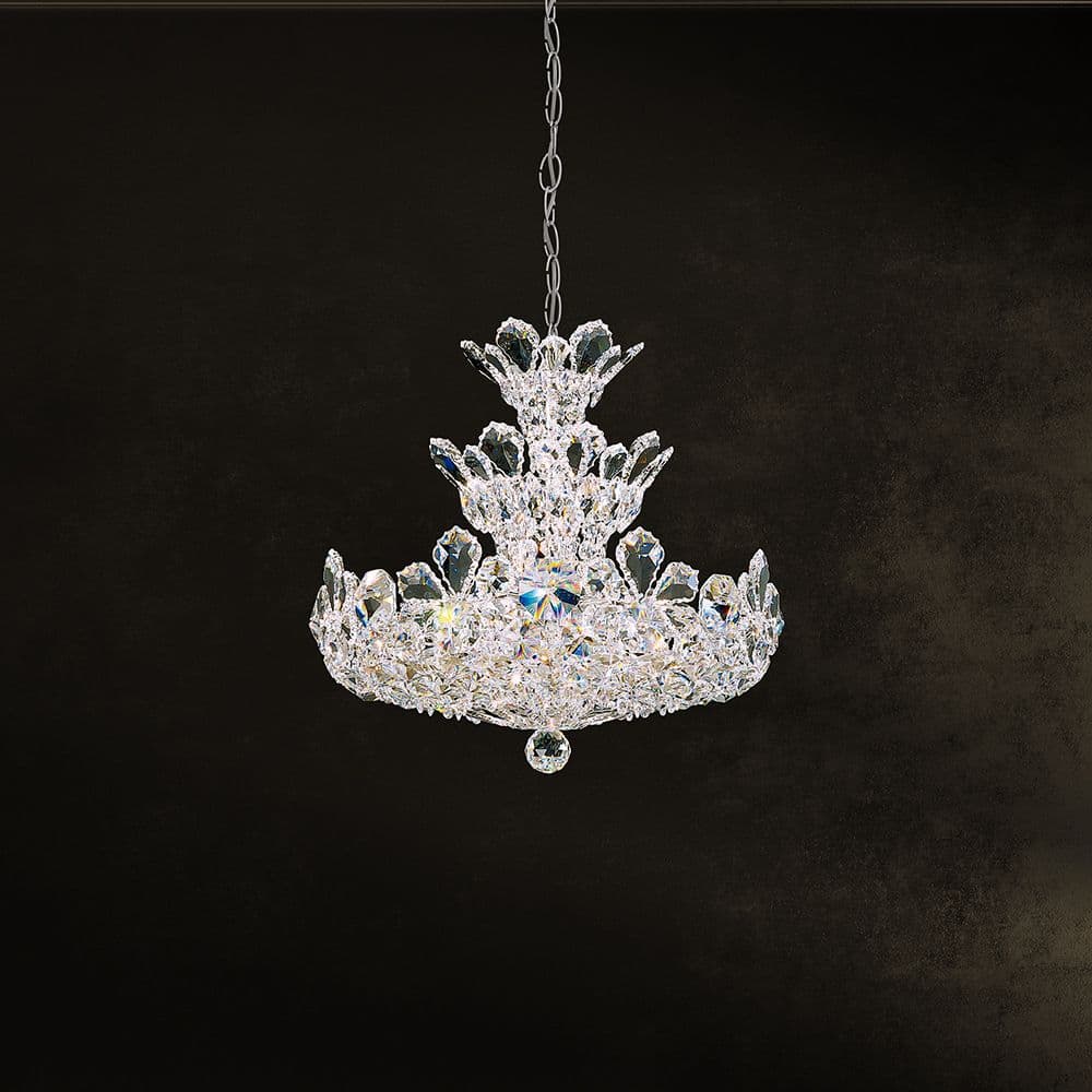 Trilliane 15 Light Crystal Chandelier in Polished Silver-img-1