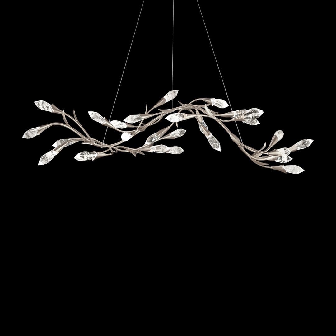 Secret Garden Linear Crystal Chandelier in French Gold-img-4