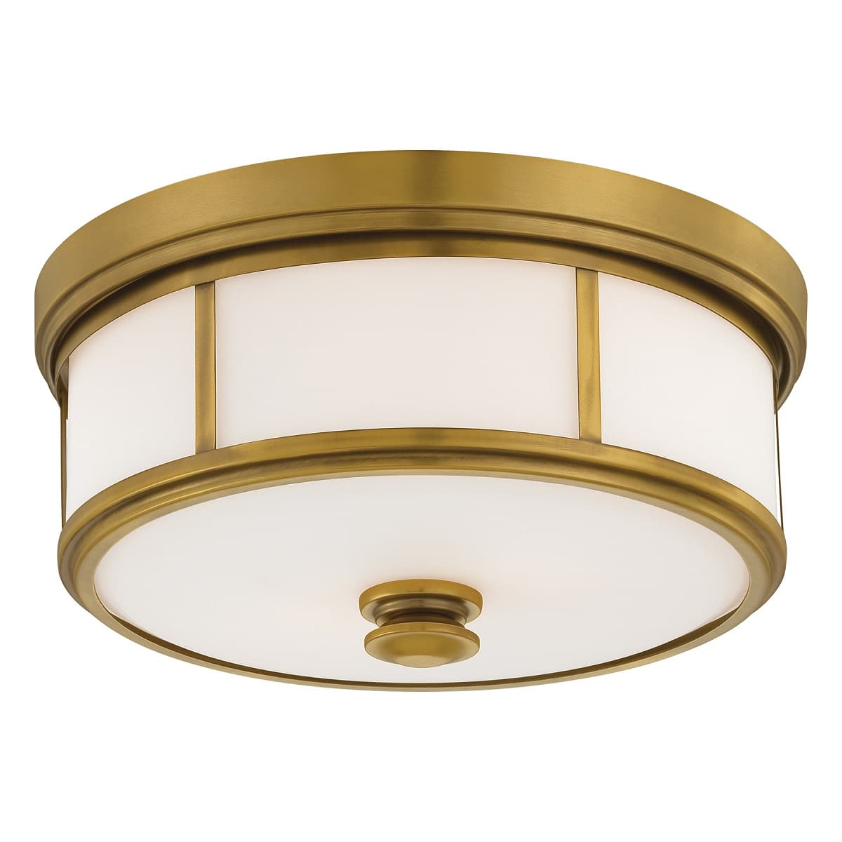 Bolton 3 Light Semi-Flush in Aged Gold-img-5