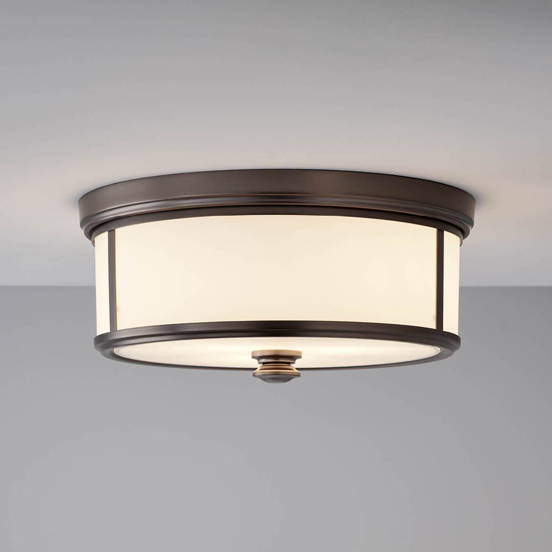 Bolton 3 Light Semi-Flush in Bronze-img-1