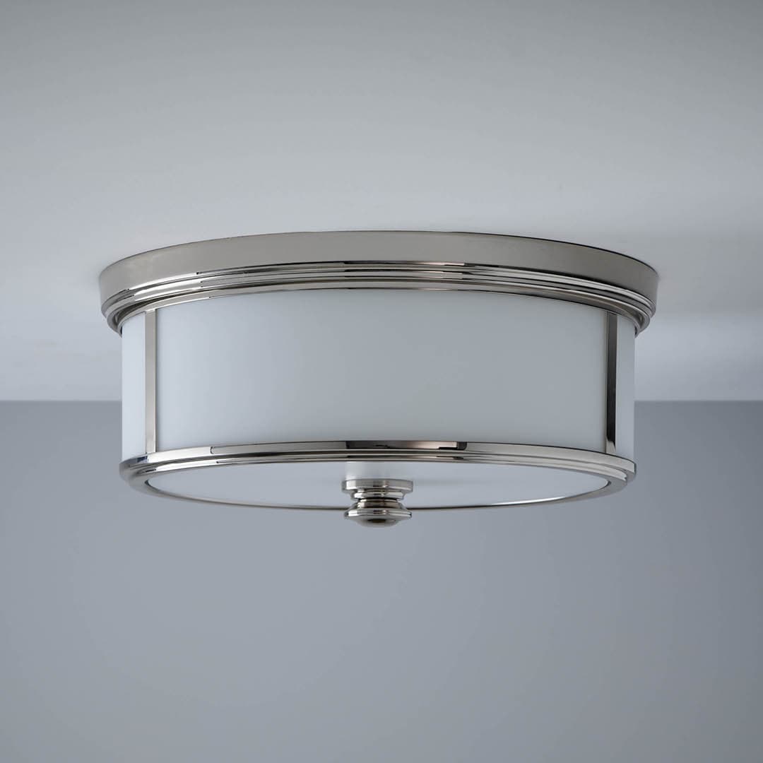 Bolton 3 Light Semi-Flush in Polished Nickel-img-2