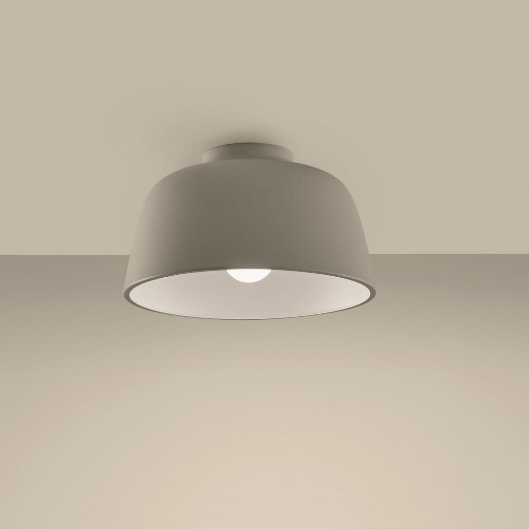 Kondo Ceiling Light - Small in Grey and White-img-1