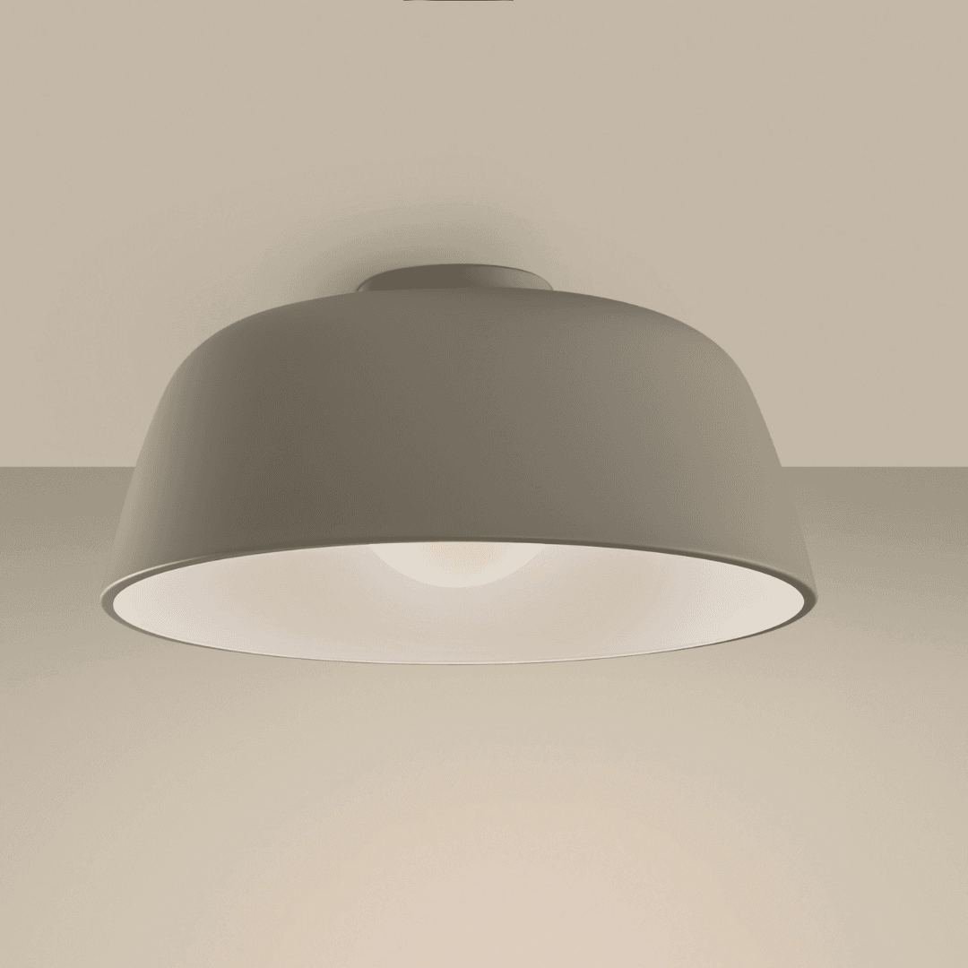 Kondo Ceiling Light - Large in Grey & White-img-1