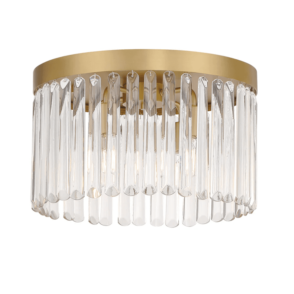 JOSEPHINE 4 LIGHT FLUSH MOUNT IN MODERN GOLD-img-8