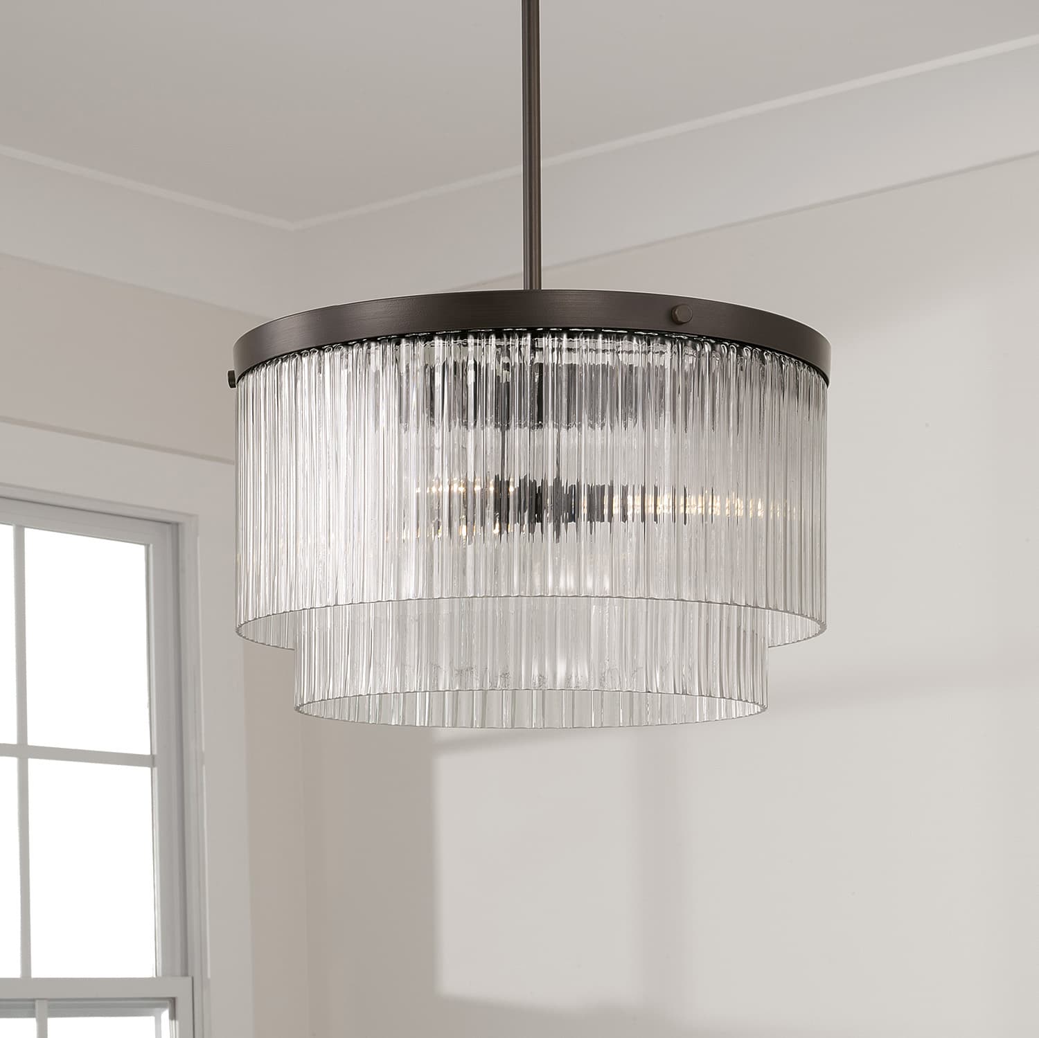 Mia 3 Light Pendant in Oiled Bronze-img-1