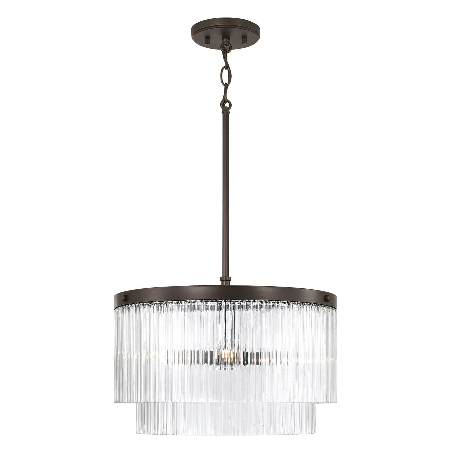 Mia 3 Light Pendant in Oiled Bronze-img-4