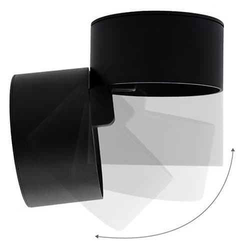 Kine Adjustable Spot Light in Black-img-2