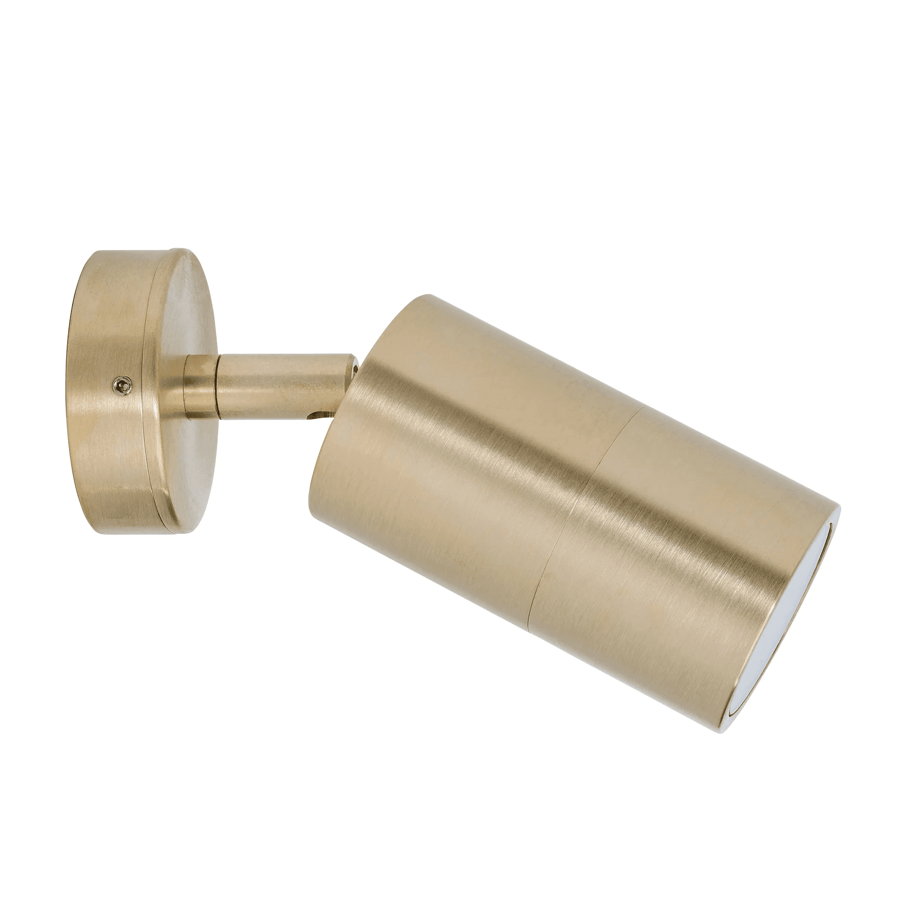 Row Single Adjustable Spot in Solid Brass-img-1