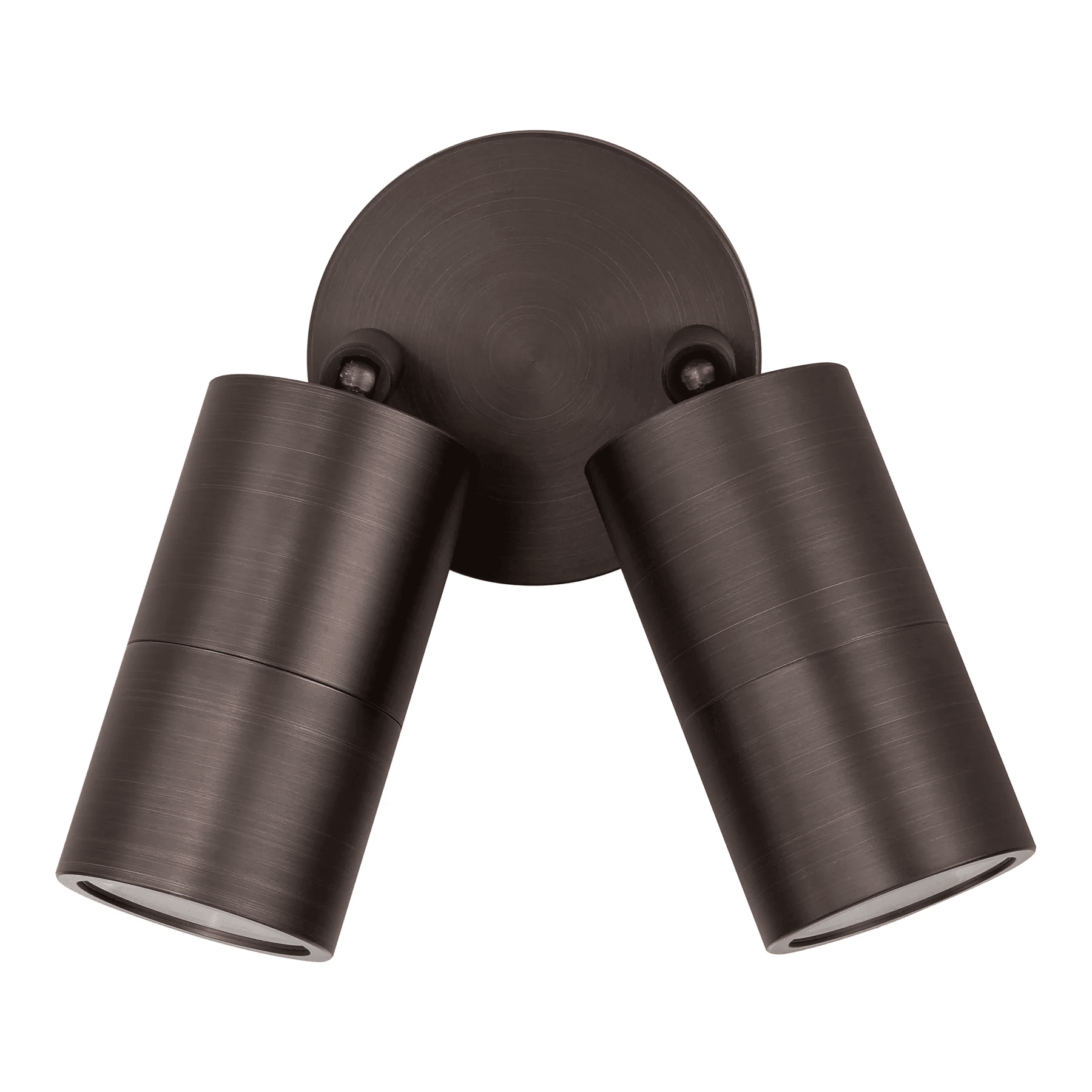 Row Twin Adjustable Spot in Antique Brass-img-1
