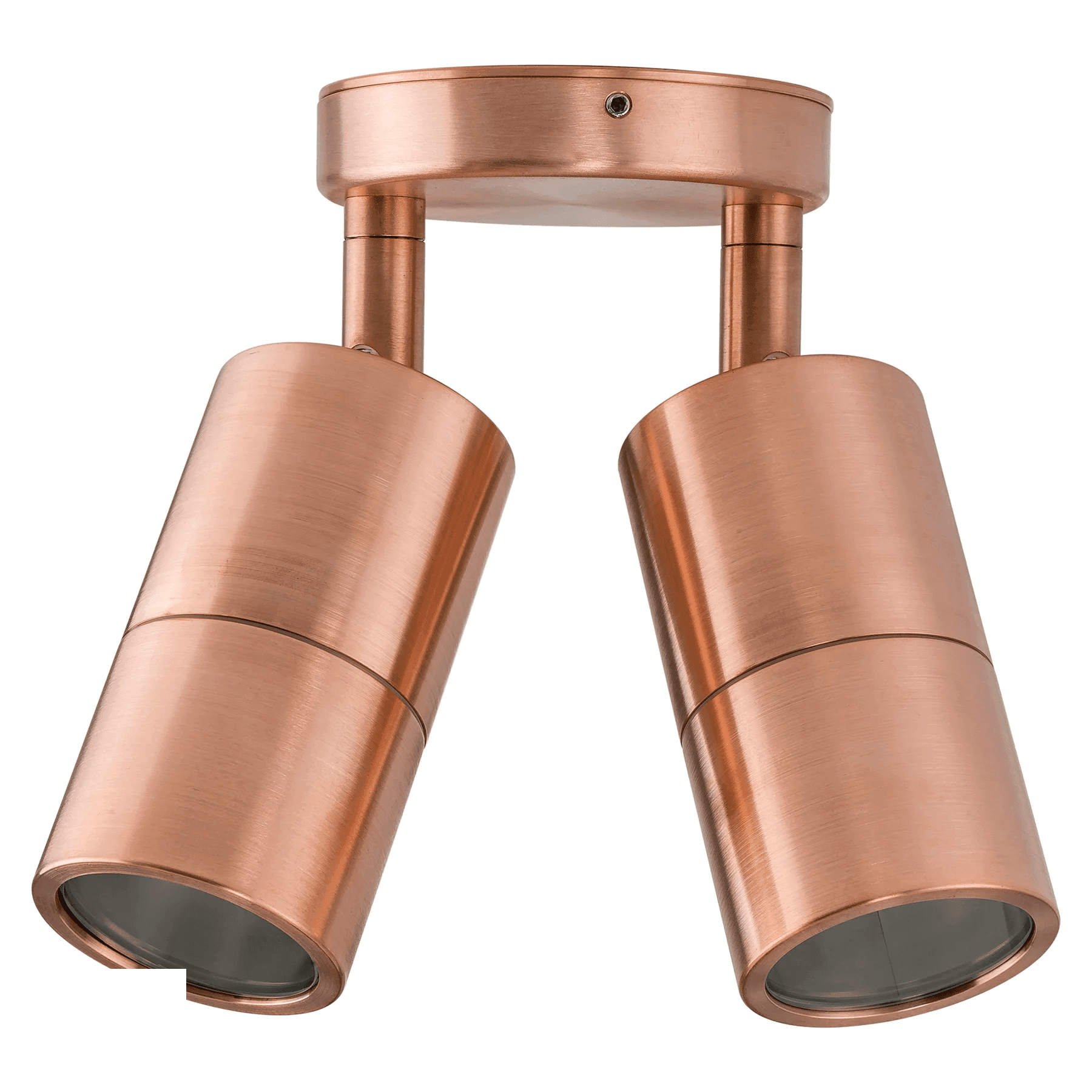 Row Twin Adjustable Spot in Copper-img-2