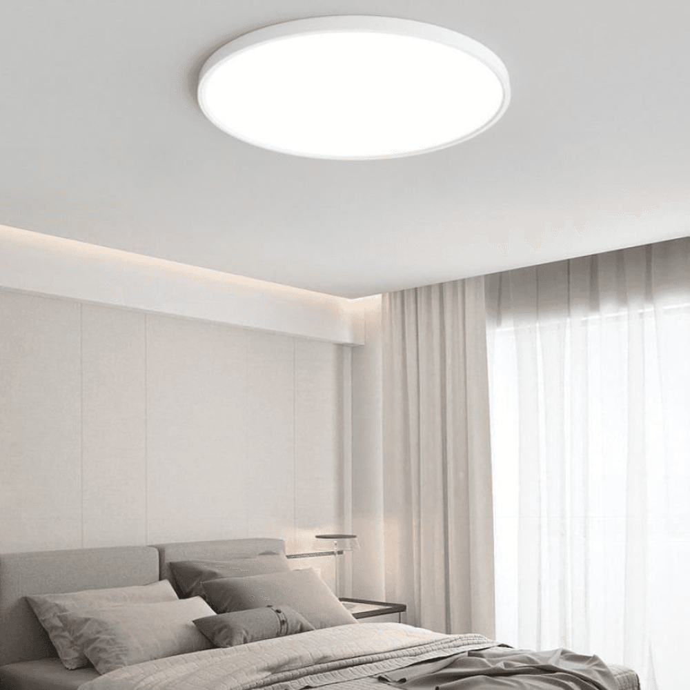 Tetto Round Ceiling Oyster - 600mm in Black-img-1